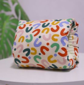 Adjustable Baby Cotton Nursing Arm Pillow Breastfeeding Washable Baby Infant Nursing Breastfeeding Pillow Cushion Arm Pad (Option: Beige Letter U-25X23CM)